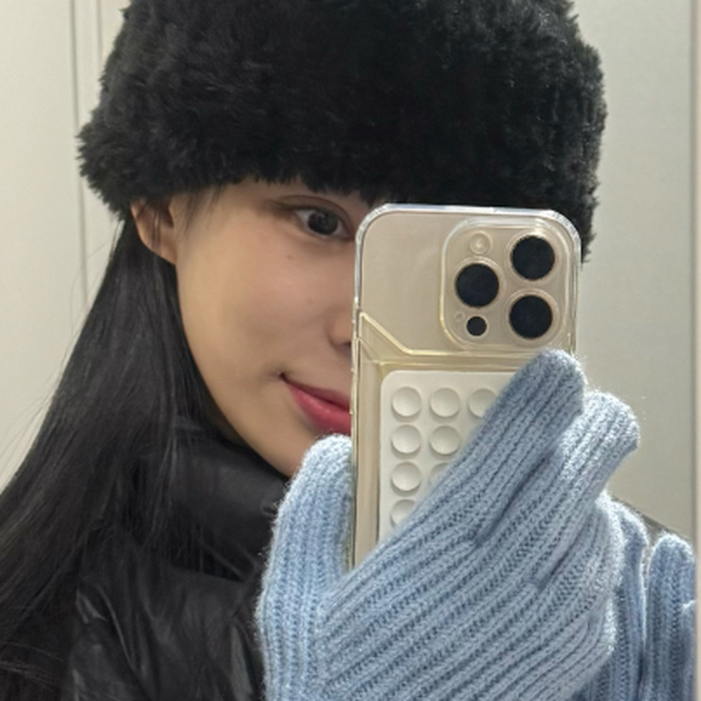 풍성한퍼 겨울여행룩 샤프카모자 도톰한두께 데이트코디 퍼비니모자 귀달이모자 방한비니 - 상세 이미지 3