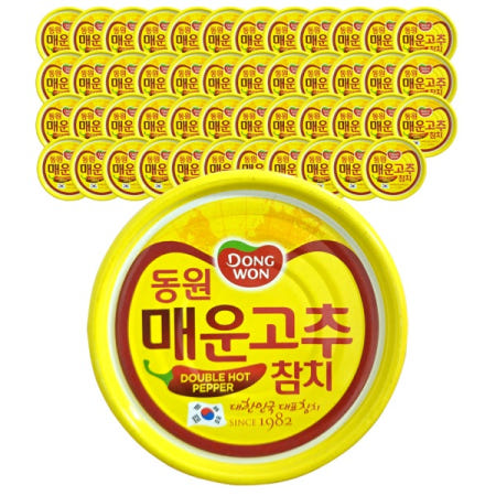 동원 참치 매운 고추참치 150g 48개