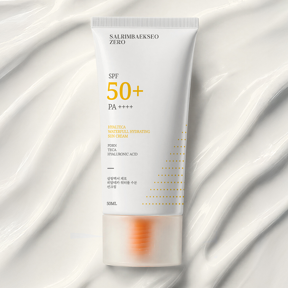 살림백서 제로 히알테카 워터풀 수분 선크림 50ml (SPF50+) 자외선차단제 썬크림 - 상세 이미지 2