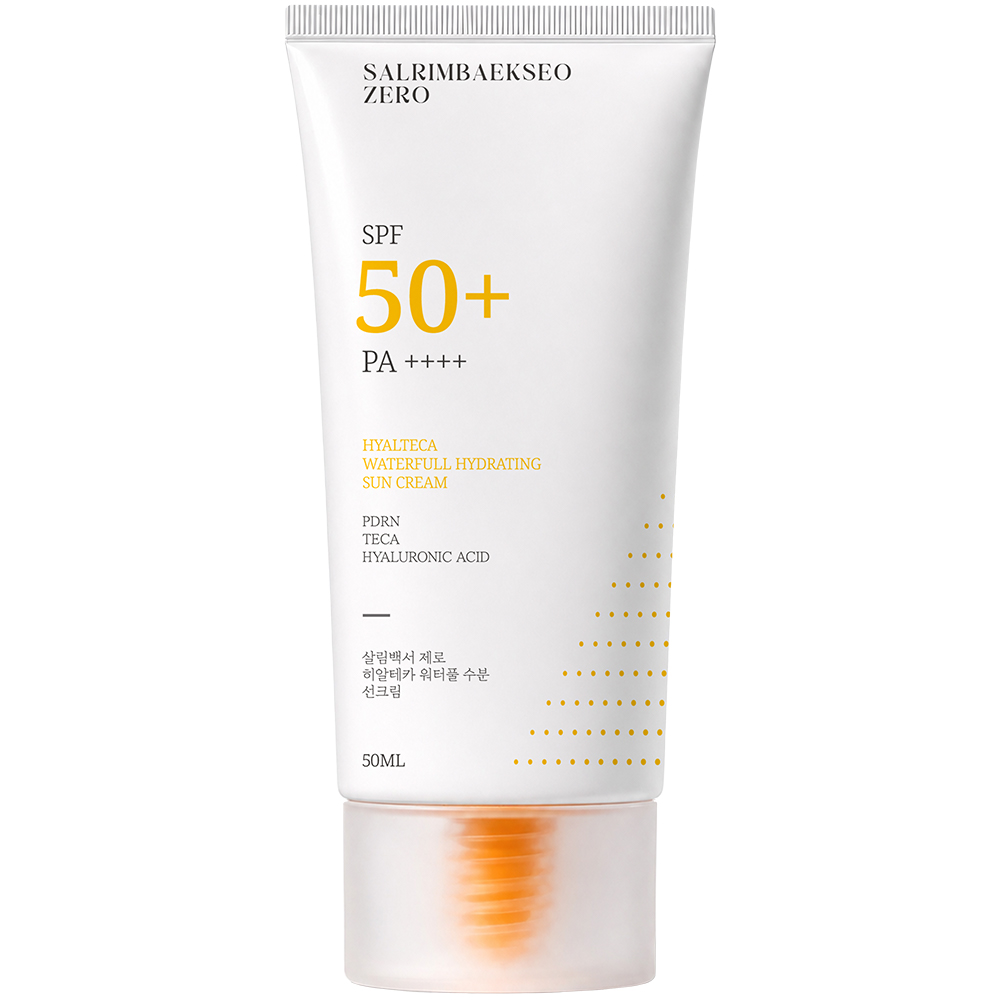 살림백서 제로 히알테카 워터풀 수분 선크림 50ml (SPF50+) 자외선차단제 썬크림 - 상세 이미지 4