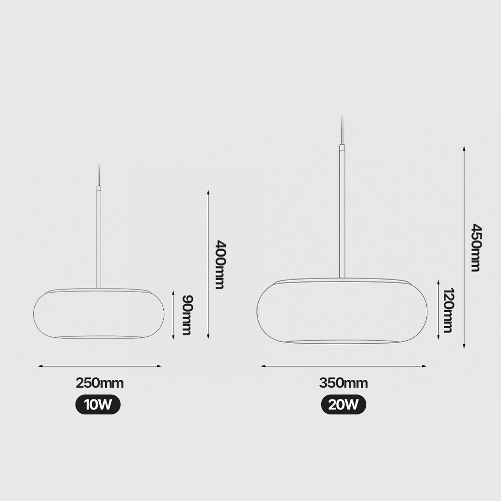 LED 카르미오 식탁등 식탁조명 10W 이미지 4