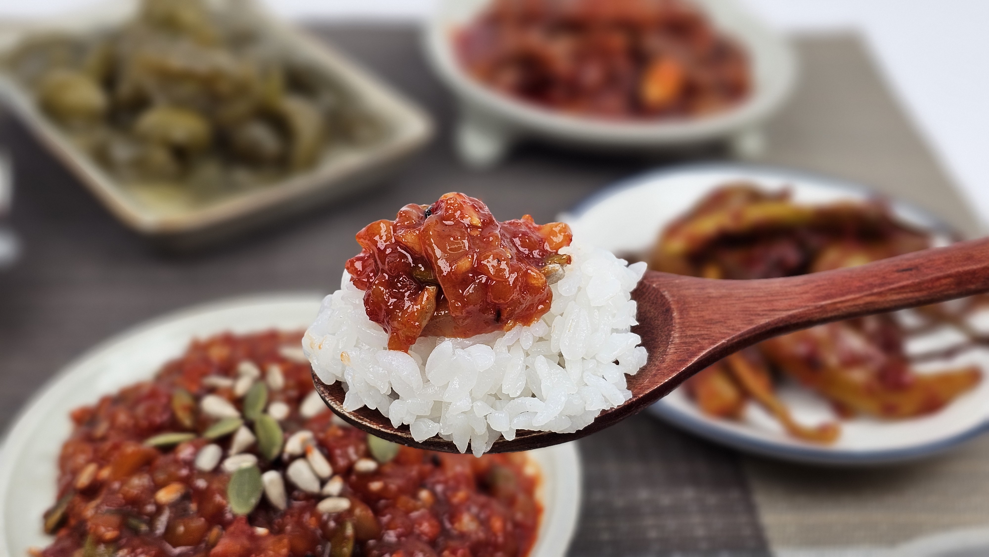 토해원 씨앗 비빔 오징어 젓갈 1kg 대용량 밥반찬 밑반찬 - 상품 이미지