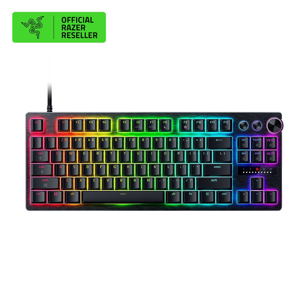 레이저코리아 Huntsman V3 Pro Low profile TKL 8KHz 게이밍 키보드 영문배열 - 상품 이미지