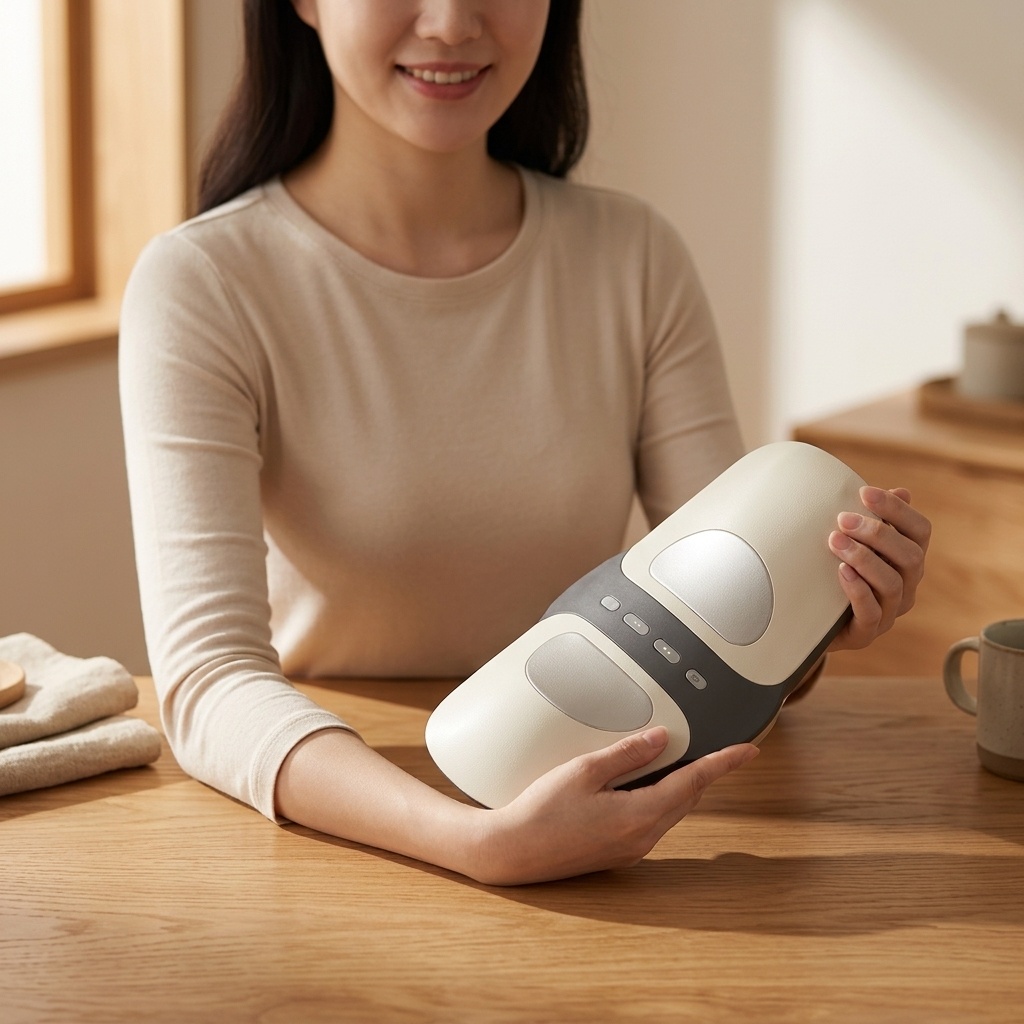 허리안마기 캠핑용품 미니마사지건 마사지기 림프순환마사지 괄사마사지 - 상품 이미지