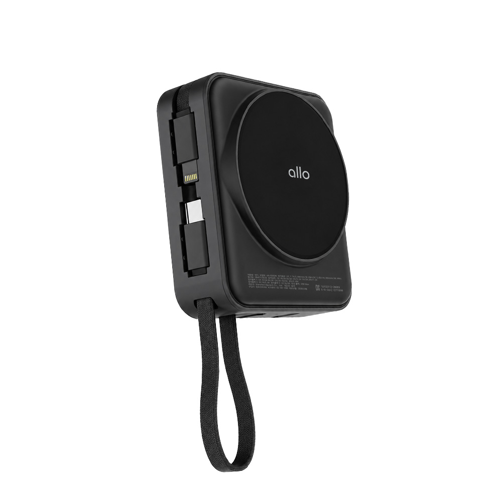 알로코리아 Qi2.2 맥세이프 45W 초고속 반고체 보조배터리 10000mAh 1000SW - 상세 이미지 2