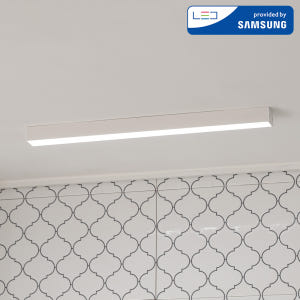 LED 한크 심플 라인 직부등 일자 조명 1000MM 6500K 주광색 솔직 후기 | 실제 배치 사진 포함 - 상품 이미지 1