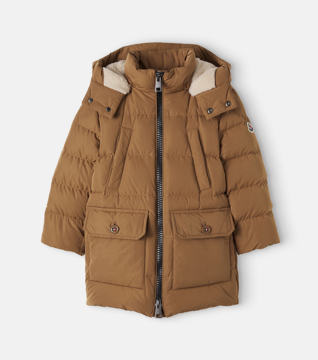 26FW 몽클레르 키즈 Tanay 후드 다운 자켓 베이지 L29541C0000859876226 - 상품 이미지