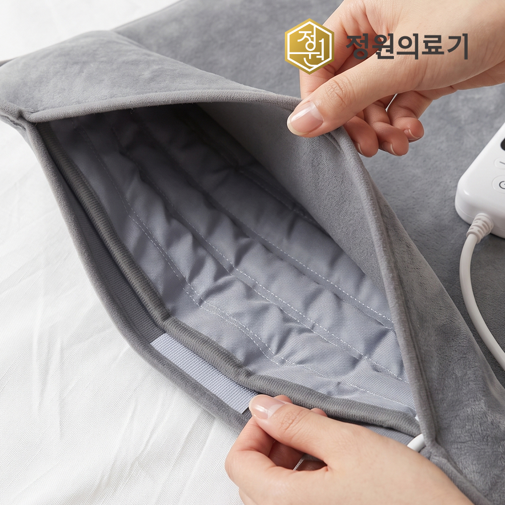 온열찜질기 전기 찜질팩 맥반석 황토 목 어깨 허리 배 복부 무릎 원적외선 찜질기 찜질매트 상품 이미지