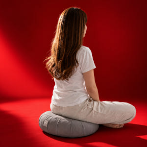 굿티튜드 높은좌식방석 메밀 명상방석 14cm 솔직 후기 | 실제 배치 사진 포함 - 상품 이미지 1