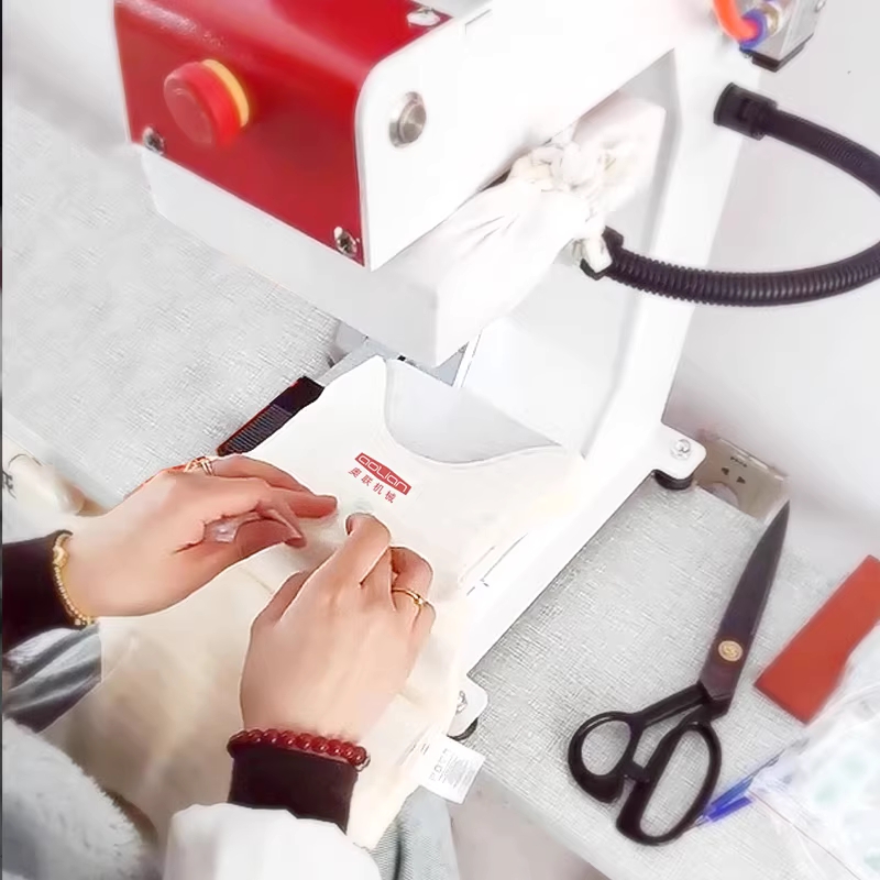 공압 열프레스기 옷 다림질 열전사기 각인 판 마킹기 10x10cm - 상세 이미지 2