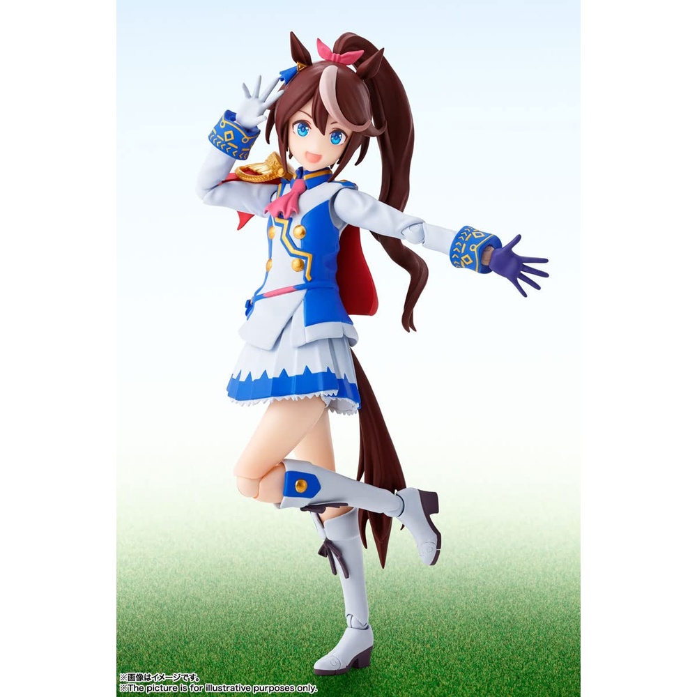 타마시 네이션즈 S.H. Figuarts 우마무스메 프리티 더비 토카이 테이오 액션 피규어 - 상세 이미지 5