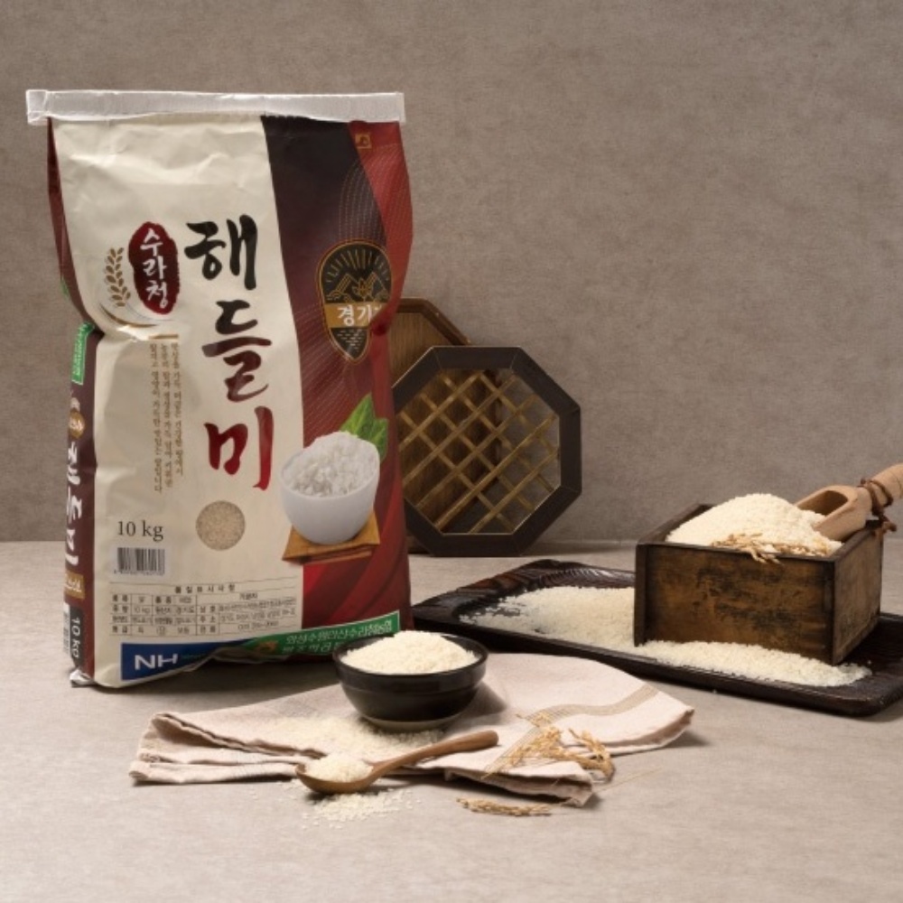 10키로 쌀 2026년 햅쌀 26년 해들미 햇쌀 햅쌀 선물 세트 화성쌀 10kg, 1개 - 상세 이미지 4