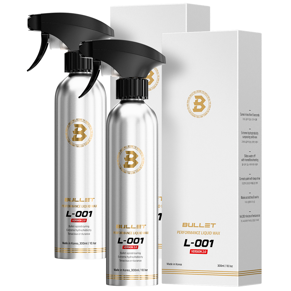 Upgrade 불렛 물왁스 L001 퍼포먼스 퀵디테일러 300ml, 2개 - 메인 이미지