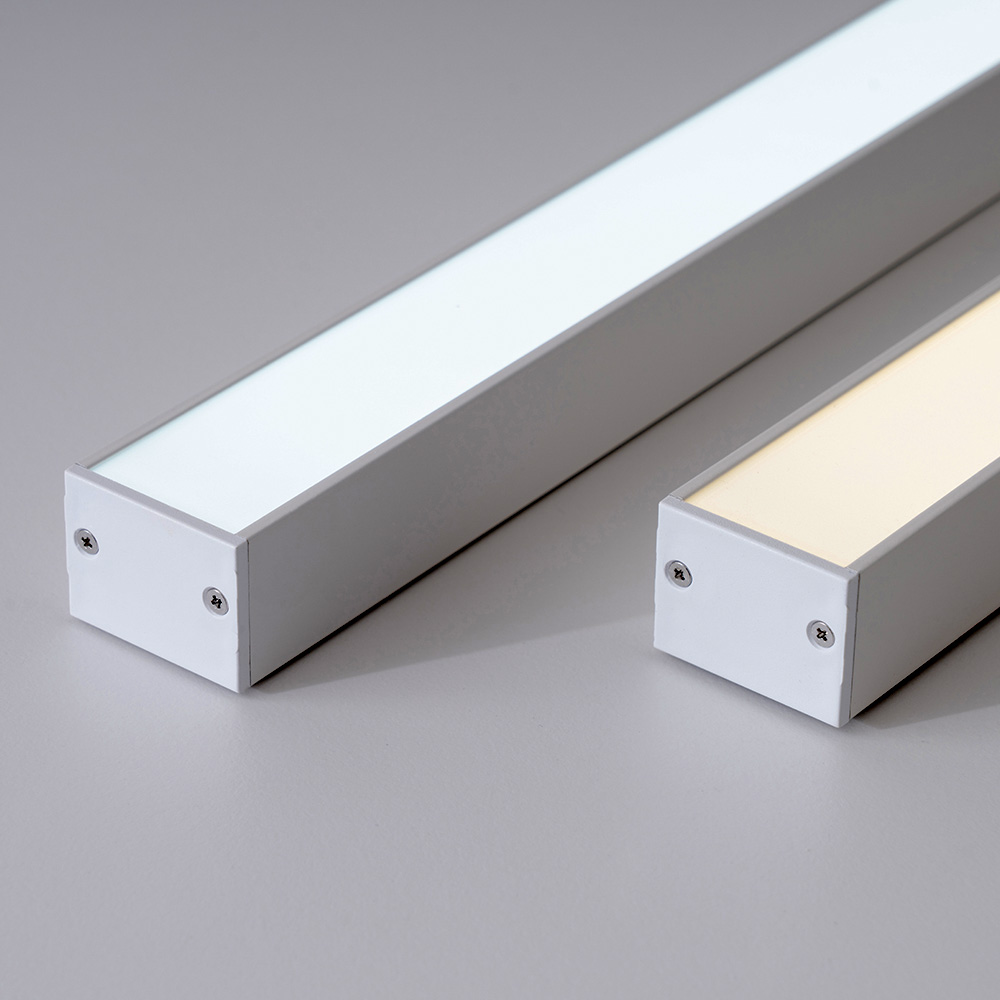 LED 한크 심플 라인 직부등 일자 조명 1000MM 6500K 주광색 이미지 3