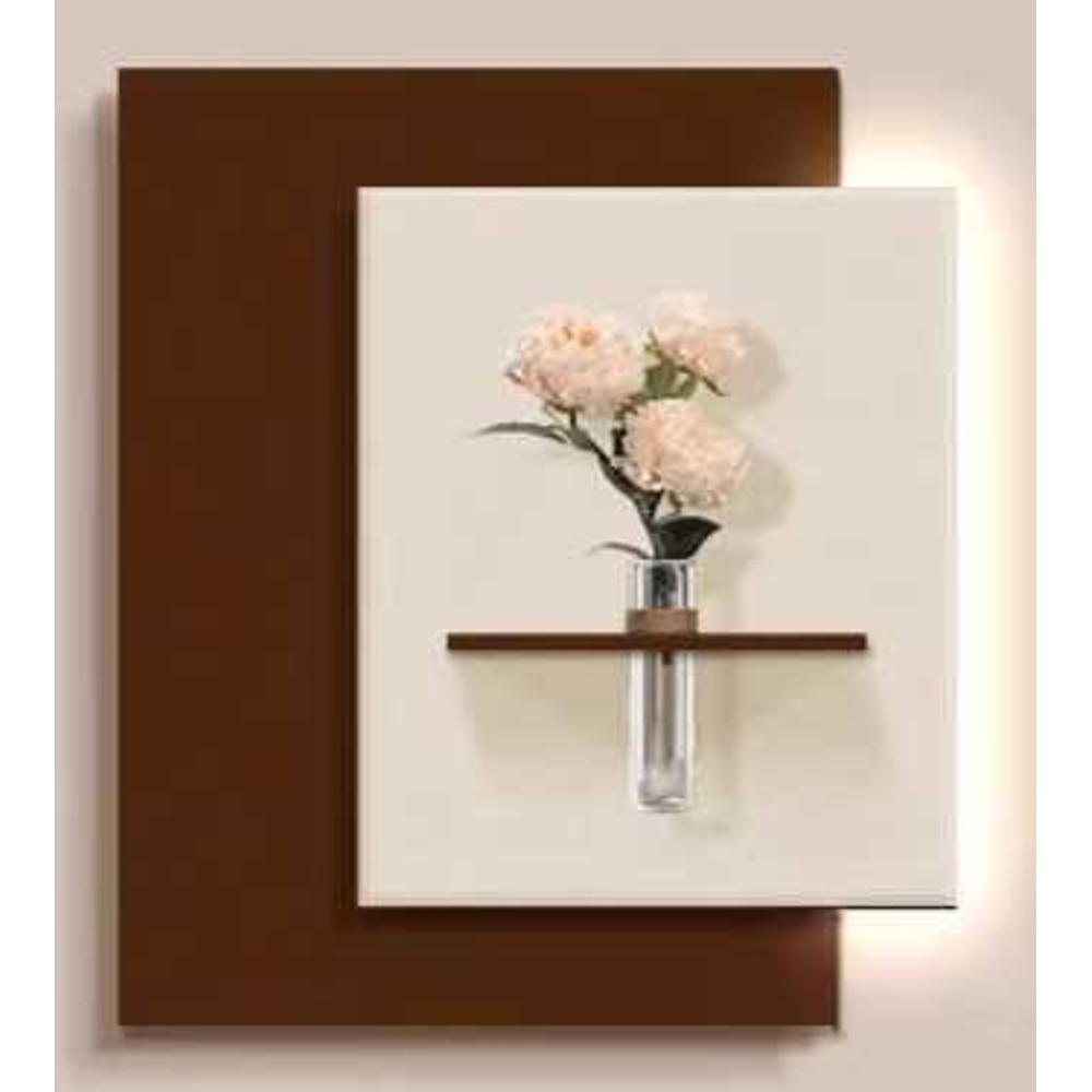LED조명액자 감성 거실 카페 화분 인테리어 소품 꽃병 프렌치 A (47x60) LED+리모컨 - 상품 이미지