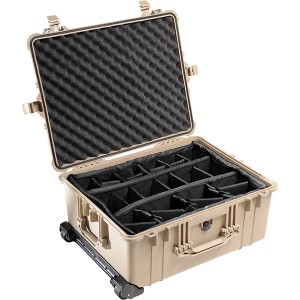 1610WD 라지 캐리온 하드케이스 (With Padded Dividers) 탄 (모래색)