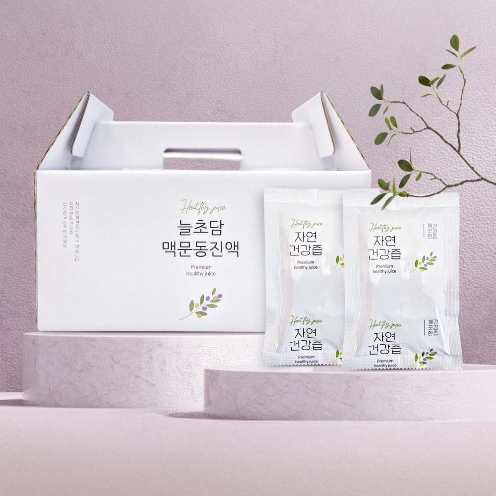 볶음 맥문동진액 국산 볶은 맥문동 즙 30포 차 - 상품 이미지