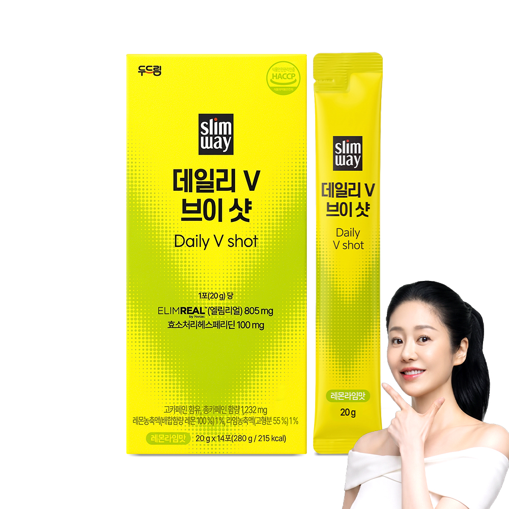 [두드림] 슬림웨이 데일리V 브이 샷 14포, 1개 - 상품 이미지
