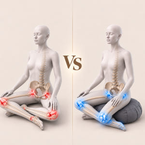 굿티튜드 높은좌식방석 메밀 명상방석 14cm 솔직 후기 | 실제 배치 사진 포함 - 상품 이미지 2