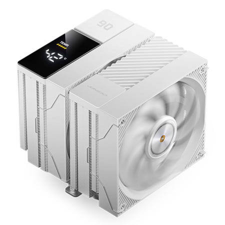 존스보 JONSBO CC90 DIGITAL 듀얼타워 공랭 CPU 쿨러 (화이트)