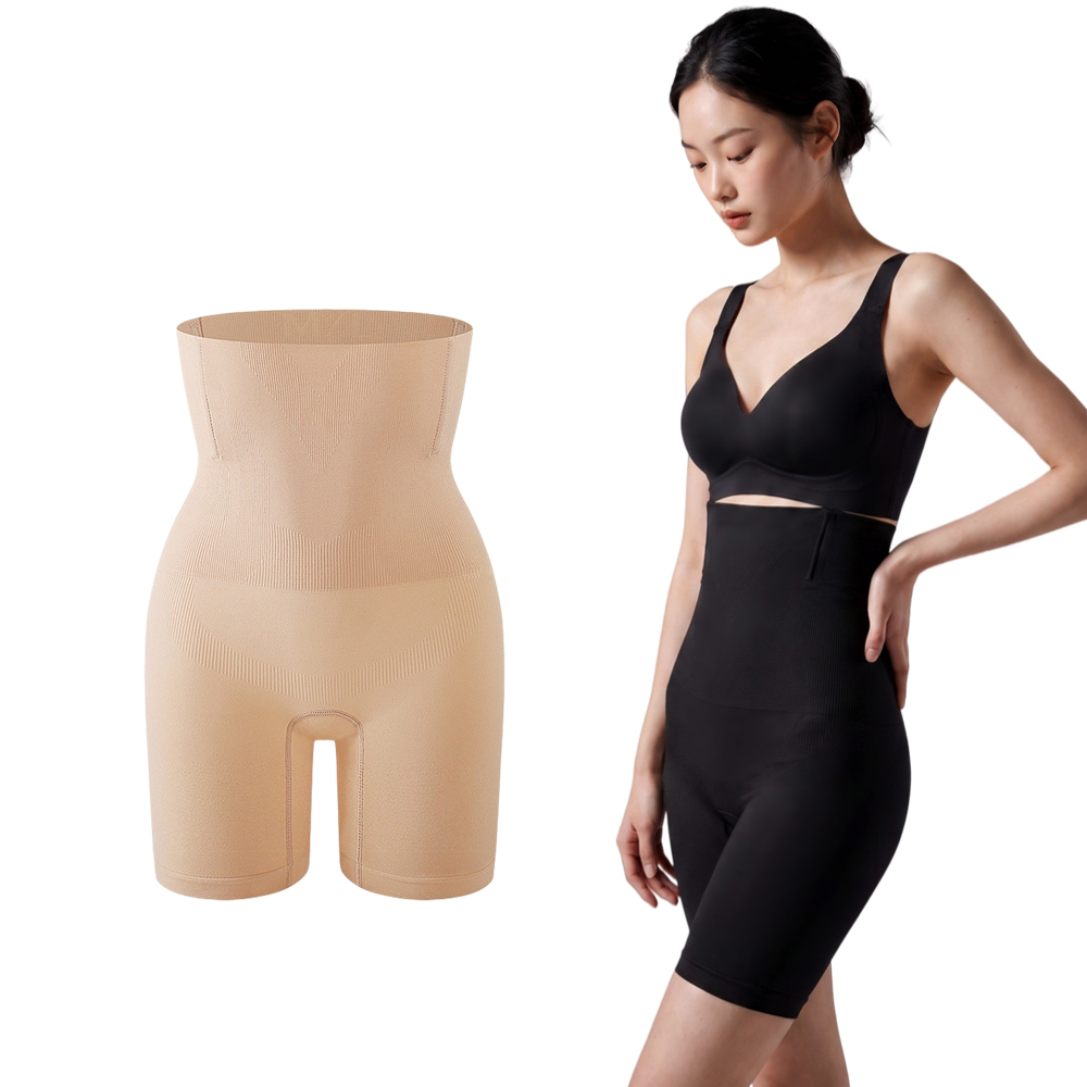 여성 보정속옷 허벅지 똥배 원피스 속바지 웨딩 보정속옷 말림 없는 롱롱타입 - 상세 이미지 2