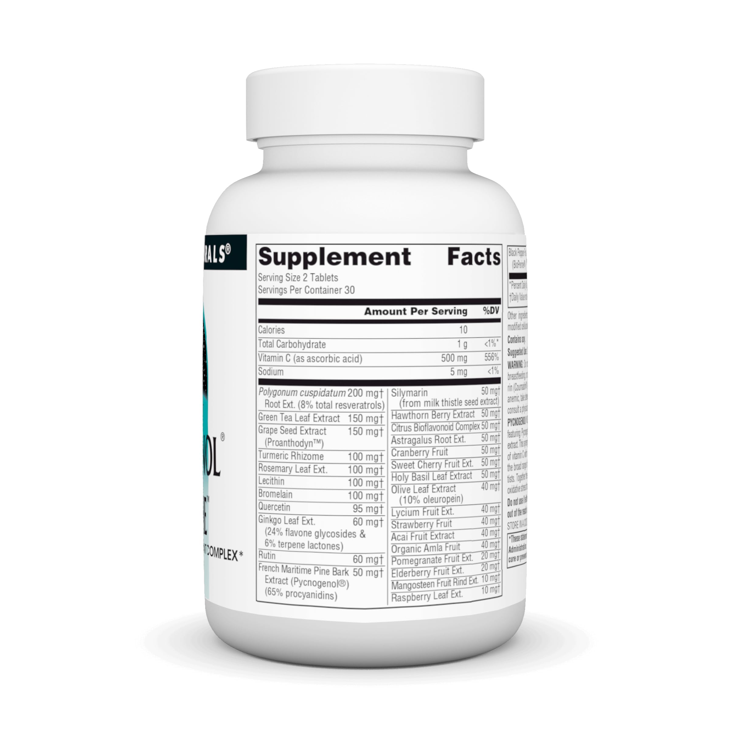 미국산 피크노제놀 슈프림 50mg 프랑스 해안송 60타블렛 - 상세 이미지 4