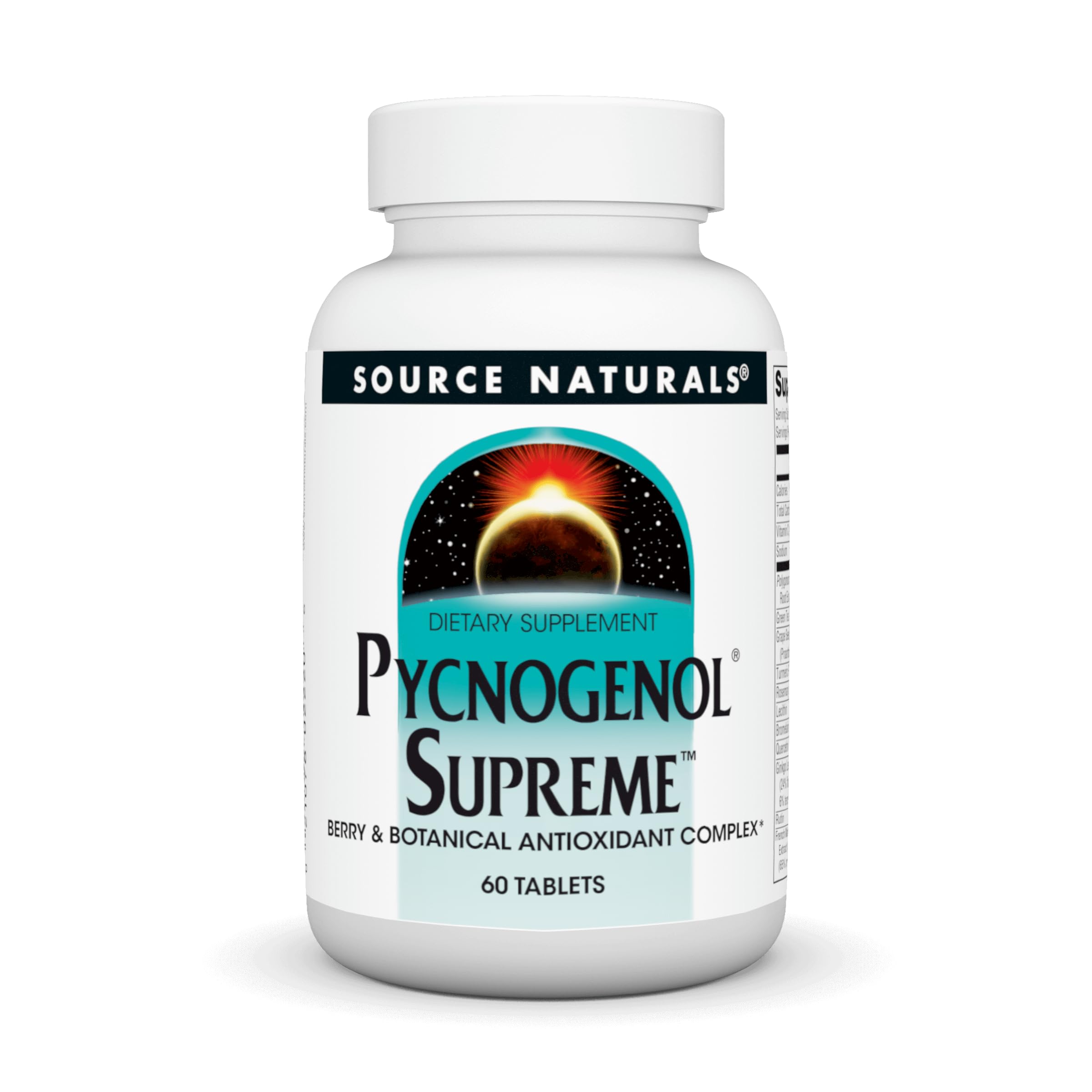 미국산 피크노제놀 슈프림 50mg 프랑스 해안송 60타블렛 - 상품 이미지