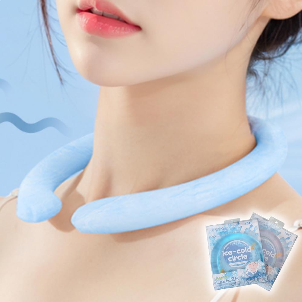 목 냉밴드 쿨 목걸이 목 시원하게 하는 것 - 상품 이미지