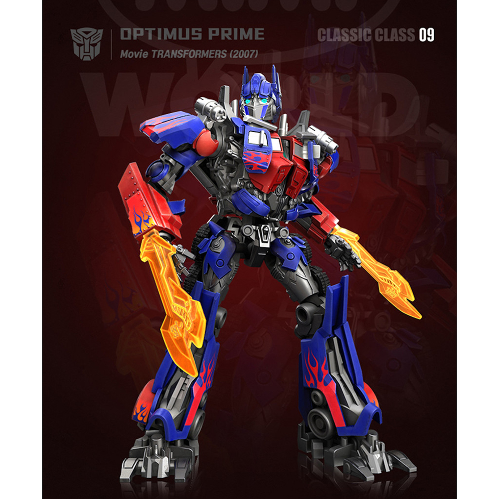 블로키 트랜스포머 클래식클래스 09 옵티머스프라임 오리지날 굿즈 피규어 장난감 스티커 세트 이미지 6