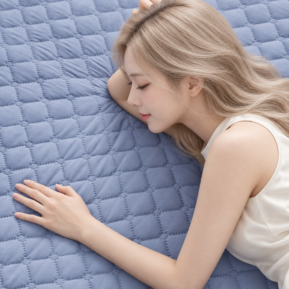한일의료기 5세대 그래핀 탄소 온열 전기요 보급형 전기 매트 전기장판 싱글 이미지 6