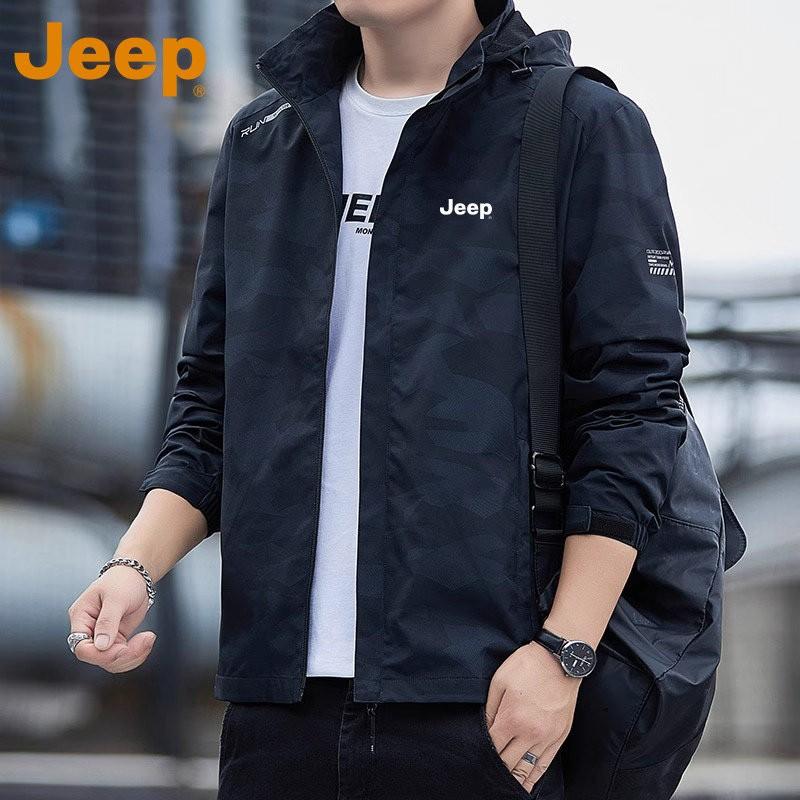 JEEP 남성 아웃도어 방수 바람막이 기능성 고프코어 자켓 가을 점퍼 - 상세 이미지 2