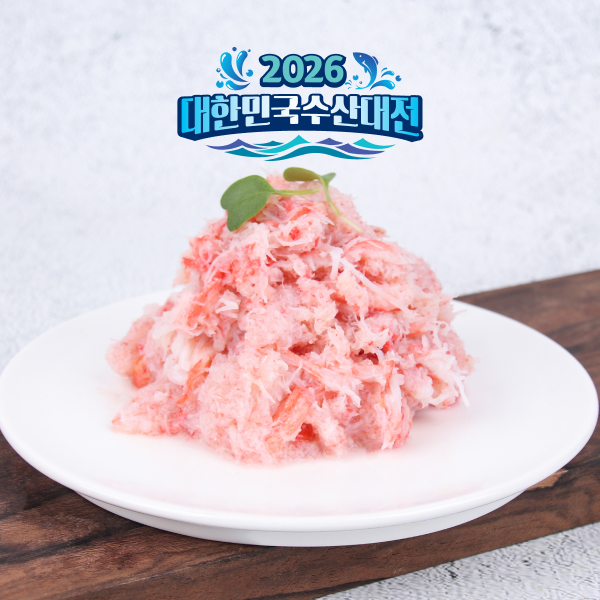 바이킹마켓 진붉은대게 혼합살 500g 게살이유식 게살스프 - 메인 이미지