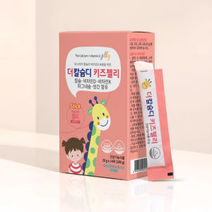 지엠팜 더칼슘디 키즈젤리 칼마디K2 키즈 칼슘 14포, 1개 맛있게 먹은 솔직 후기 - 상품 이미지 2