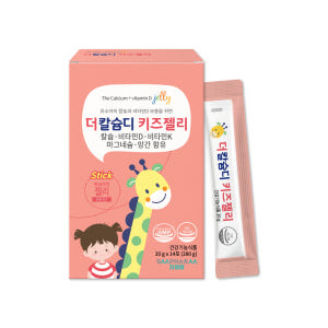지엠팜 더칼슘디 키즈젤리 칼마디K2 키즈 칼슘 14포, 1개 맛있게 먹은 솔직 후기 - 상품 이미지 1