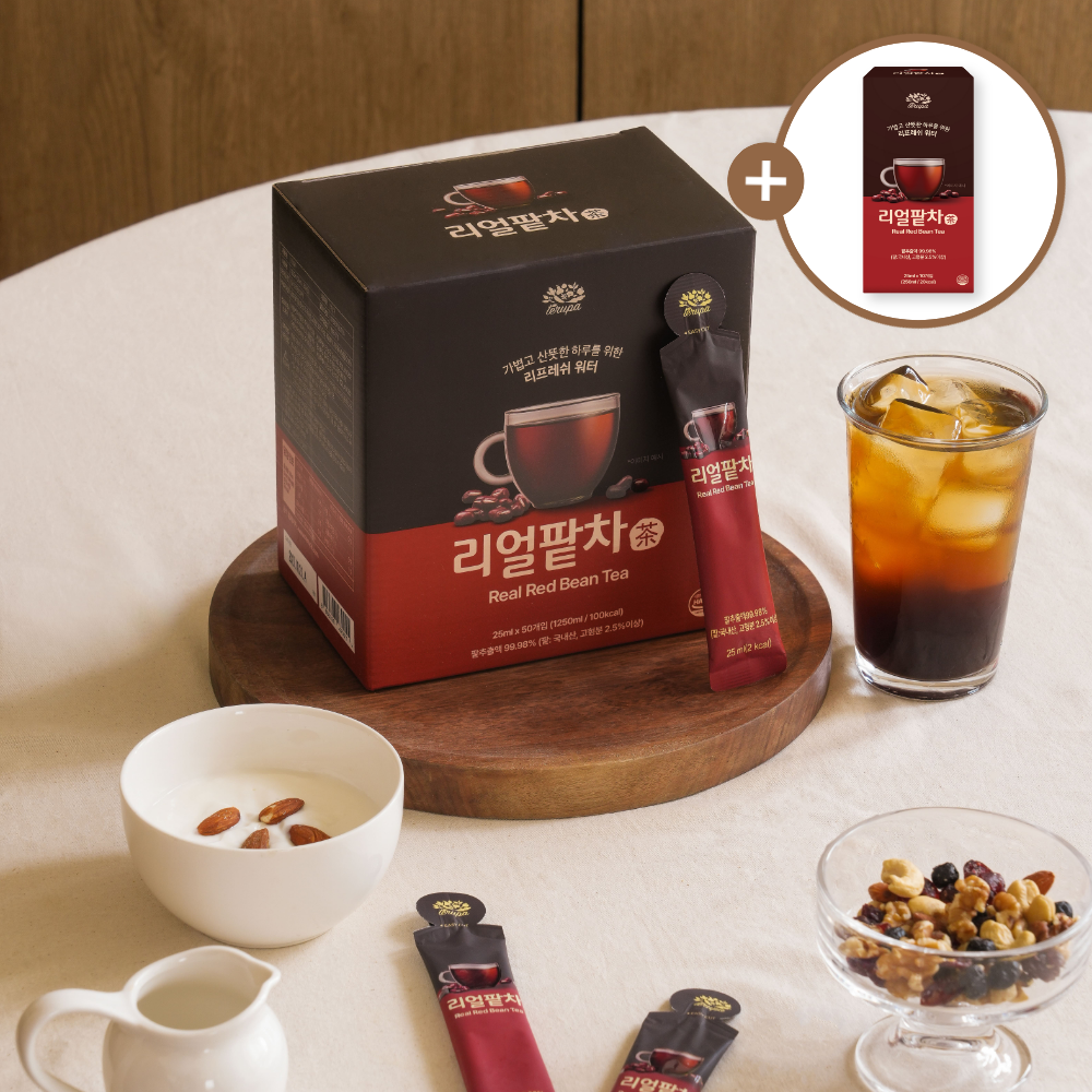 테루파 리얼팥차 50T 국산팥 카페인없는 커피대신 임산부 출산후 좋은차 50개입, 1개 - 상품 이미지
