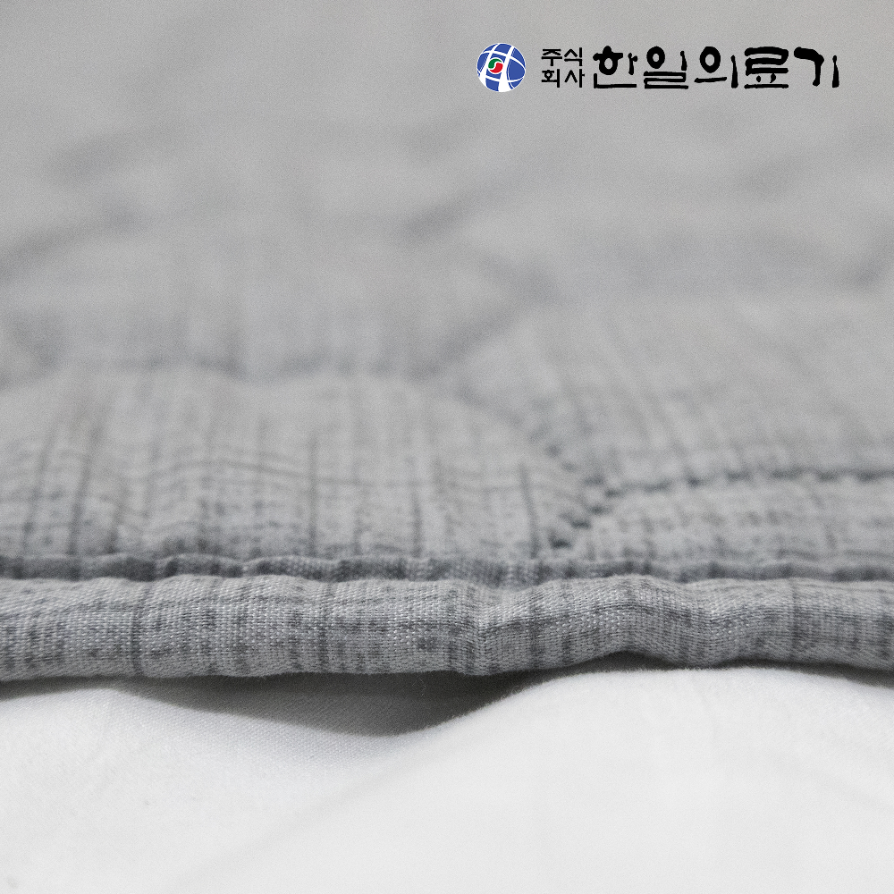 한일의료기 탄소매트 전기매트 프리볼트 온열 장판 여행용 캠핑 1인용 미니싱글 머스트그레이 상품 이미지