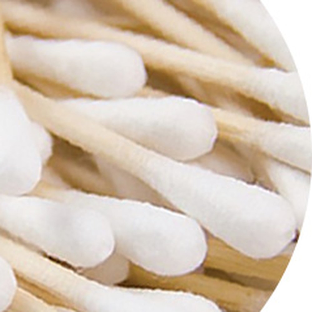 대용량귀청소면봉 포름알데히드free상처소독나무면봉 형광증백제free유아용 200P - 상세 이미지 4