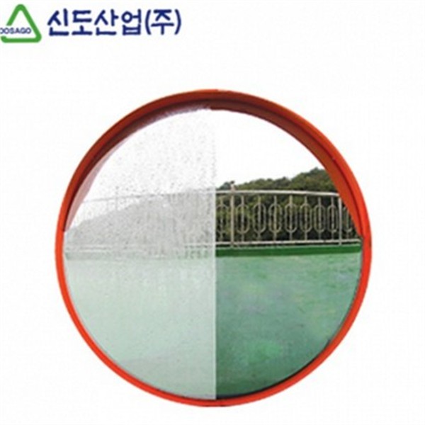 안전 도로 반사경 Ø800 산업 스테인레스 반사경 주차장 교차로 곡선 - 상세 이미지 2