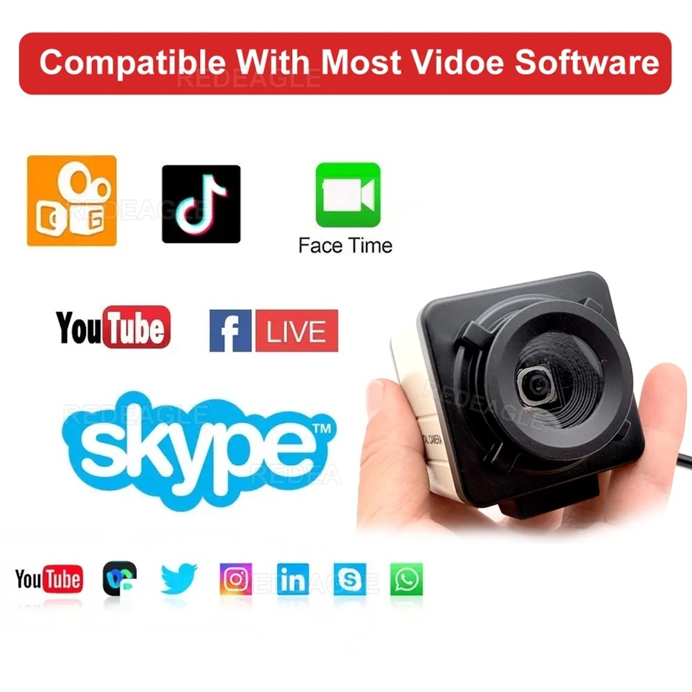 웹캠 화상카메라 방송용 산업용 웹카메라 12MP CCD MX362 4K IMX179 USB 카메라 - 상세 이미지 3