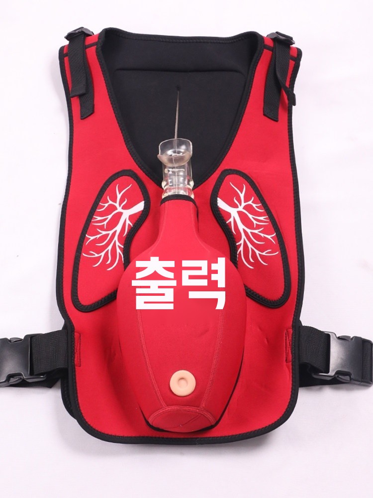 조끼 실습 훈련 하임리히법 CPR교육제품 기도폐쇄 - 상세 이미지 3
