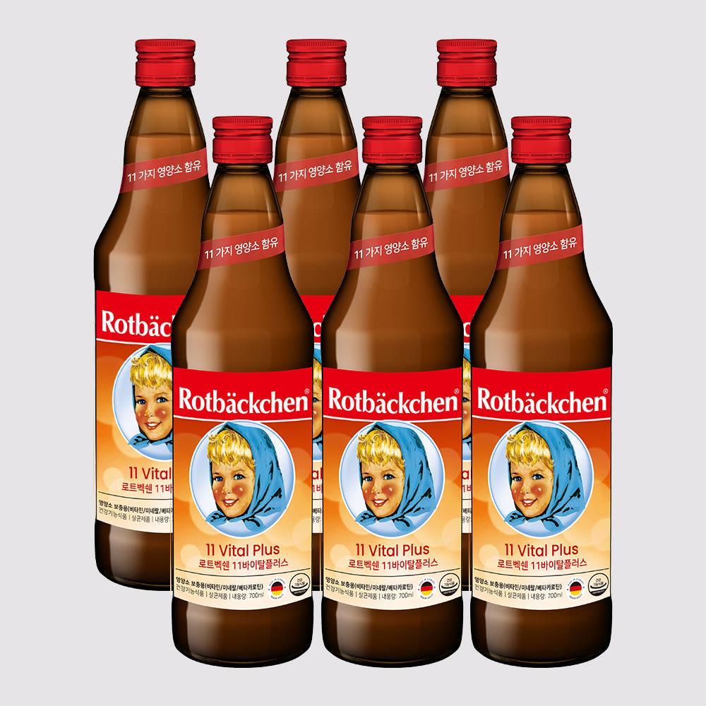 독일 로트벡쉔 11바이탈플러스 마시는 멀티 비타민 700ml, 6개 - 상세 이미지 2