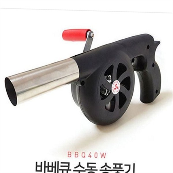 손잡이형 바베큐 수동 송풍기 휴대용 바베큐 숯불 송풍기 피우기 캠핑 - 상세 이미지 2