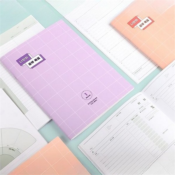 수험생 만년형 스터디 플래너 3P 직장인 한달 공부 플래너 계획표 - 상품 이미지