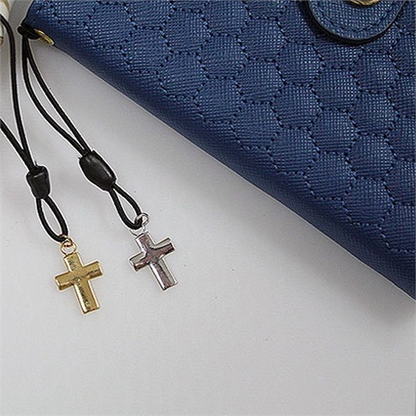 크로스 십자가 고리 스마트폰 핸드폰 키링 휴대폰 스트랩 - 상품 이미지