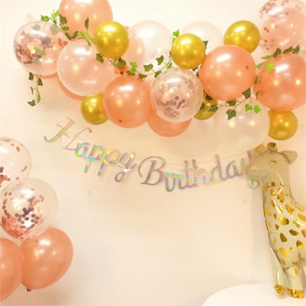 꾸미기 생일 파티 풍선 장식 생일 풍선 가랜드 백일 용품 - 상품 이미지