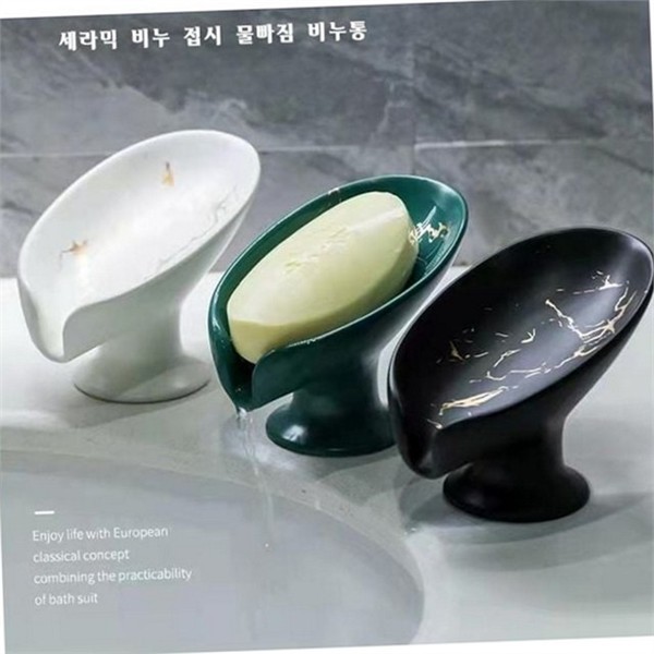 인테리어 세라믹 비누 받침 디자인 도자기 비누 받침 화장실 욕실 - 상세 이미지 2
