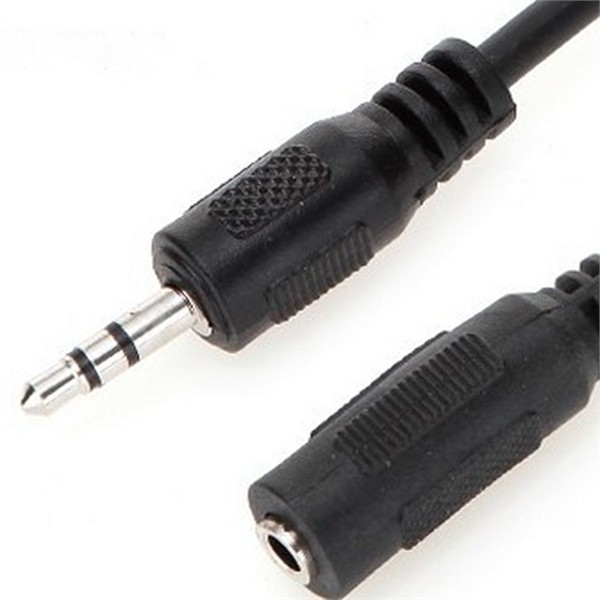 음향 오디오 연장 케이블 2m 5개 aux 3.5mm 스테레오 케이블 - 상품 이미지
