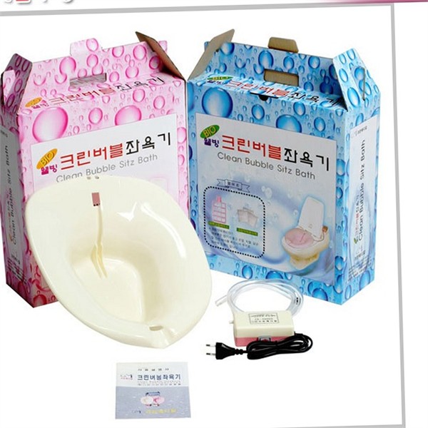 버블 좌욕기 휴대용 개인용 좌욕기 가정용 산후 화장실 거치 - 상품 이미지