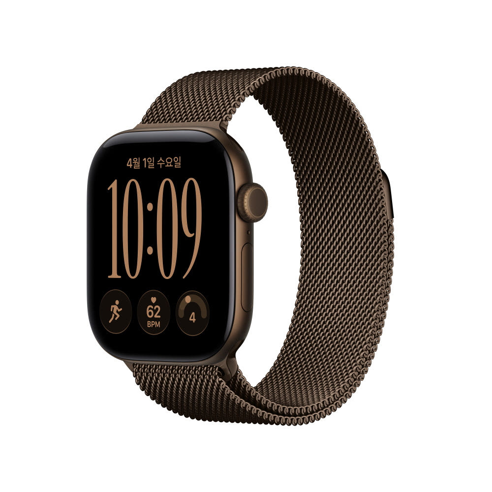 Apple Watch Series 12 GPS 알루미늄 42mm 다크 브론즈 밀레니즈 루프 가격 비교 애플 공식 브랜드스토어 Apple Watch Series 12 GPS 알루미늄 42mm 다크 브론즈 밀레니즈 루프