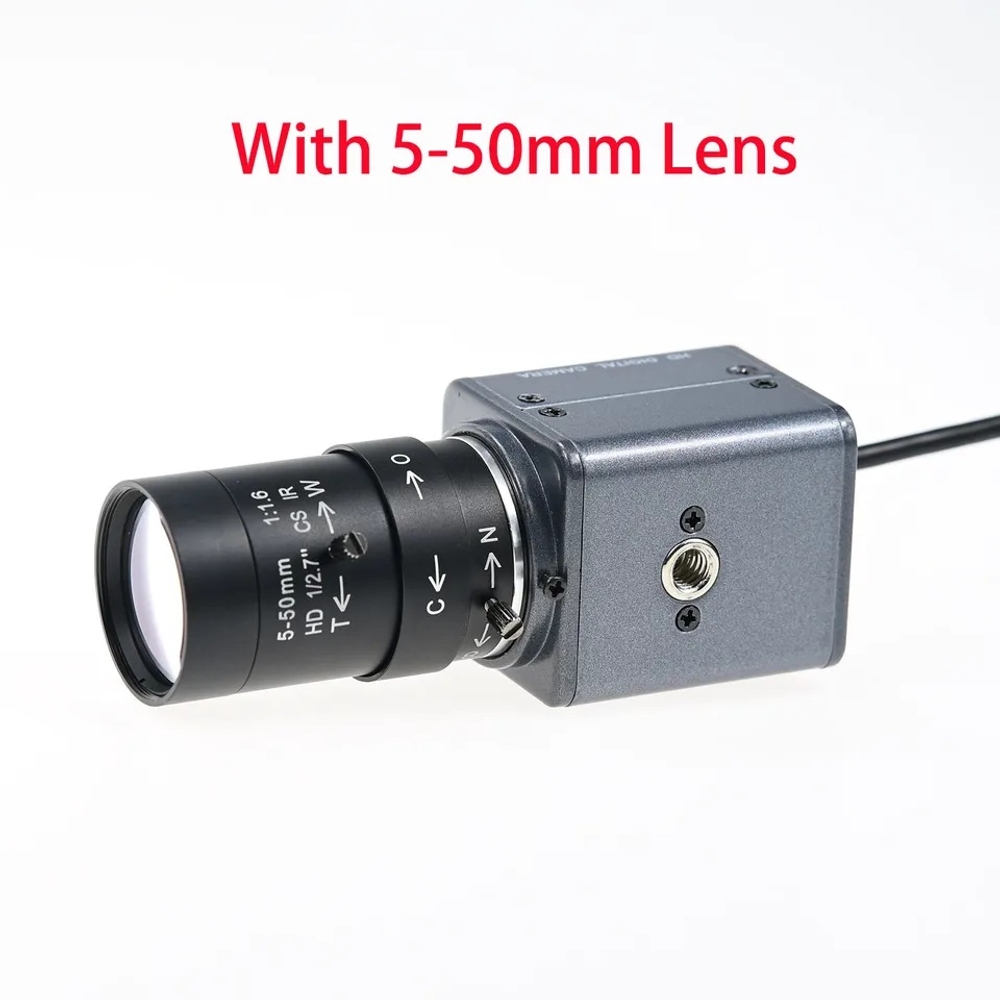 웹캠 화상카메라 방송용 산업용 웹카메라 IMX179 USB카메라 8MP 5-50mm 2.8-12mm - 상세 이미지 2